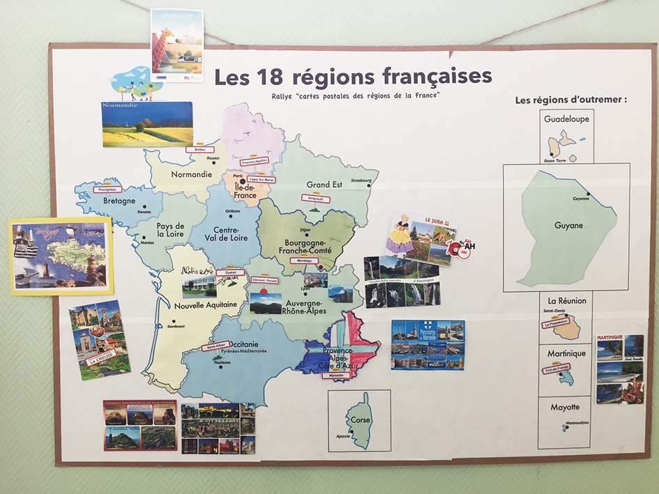 La France et ses régions - Les 18 régions françaises